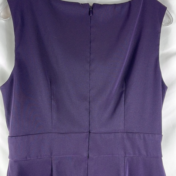 Connected Apparel embellished midi dress in PURPLE color Sz 12 - Picture 11 of 11